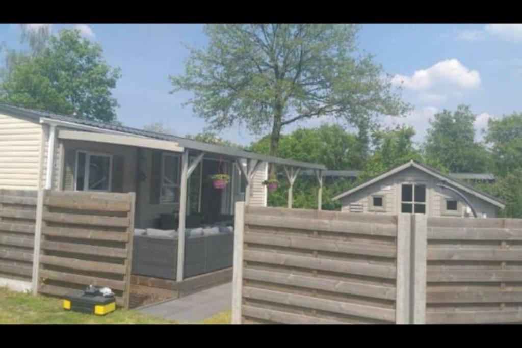 Chalet Te Huur Op *****Camping Terspegelt 4 Personen Эрсел Экстерьер фото
